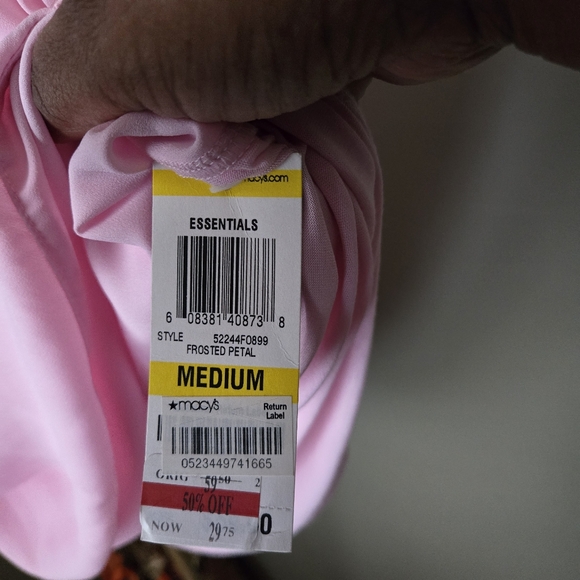 INC International  Concept Top sz Medium  Pink - Picture 5 of 5